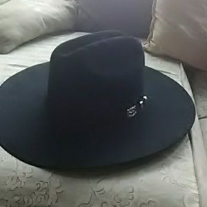 Resistol silver trail premier cowboy hat sz 6 3/4